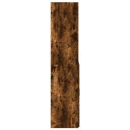 Berkfield Home Highboard Smoked Oak 80x42.5x185 cm Engineered Wood in Brown - thumbnail 5