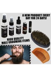 kreativekraft Men's Ultimate Grooming Calendar in Black - thumbnail 5