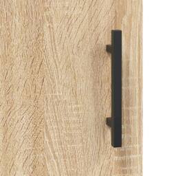 Berkfield Home Highboard Sonoma Oak 69.5x34x180 cm Engineered Wood in Light Brown - thumbnail 9