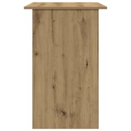 Berkfield Home Desk Artisan Oak 90x50x74 cm Engineered Wood in Brown - Size: 90 x 50 x 74 cm - thumbnail 5