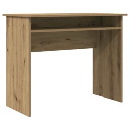 Berkfield Home Desk Artisan Oak 90x50x74 cm Engineered Wood in Brown - Size: 90 x 50 x 74 cm - thumbnail 2