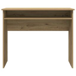 Berkfield Home Desk Artisan Oak 90x50x74 cm Engineered Wood in Brown - Size: 90 x 50 x 74 cm - thumbnail 4