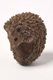 Homescapes Hedgehog Pot Hangers - Pot Decoration in Brown - thumbnail 3