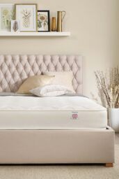 Aspire Essentials Cooltouch Bonnell Comfort Mattress in White - Size: Small Single - thumbnail 1