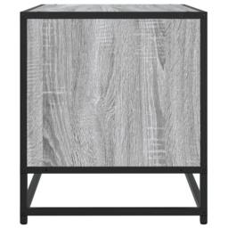 Berkfield Home TV Cabinet Grey Sonoma 120.5x40x46 cm Engineered Wood & Metal - thumbnail 5