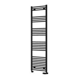 Bathroom Kingdom Capo Black Straight Heated Towel Rail 1800x500 - thumbnail 1