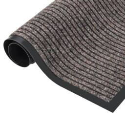 Berkfield Home Doormat Striped Beige 80x120 cm - thumbnail 1