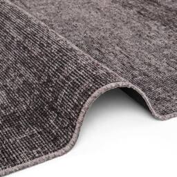 THE RUGS Brilliance Prisma Short Pile Rug & Runner - Modern Velour Area Rug in Brown - Size: 80 cm x 150 cm - thumbnail 3