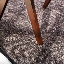 THE RUGS Brilliance Prisma Short Pile Rug & Runner - Modern Velour Area Rug in Brown - Size: 80 cm x 150 cm - thumbnail 5