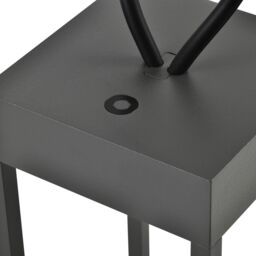 Harper Living Portable LED Outdoor Light, Rechargeable battery, IP54, Dimmable, Dark Grey Finish - thumbnail 3