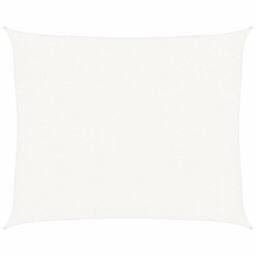 Berkfield Home Sunshade Sail 160 g/m ² White 2.5x3 m HDPE - thumbnail 1