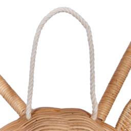 Wyld and Coco Handmade Natural Rattan Giraffe Wall Decor - thumbnail 6
