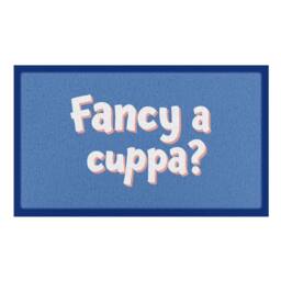 Artsy Mats Fancy a Cuppa Doormat - Size: 40 cm x 70 cm - thumbnail 3
