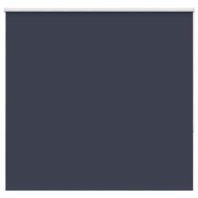 Berkfield Home Roller Blind Blackout Marine 155x150 cm Fabric Width 151.6 cm Polyester in Blue - image 1