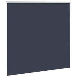 Berkfield Home Roller Blind Blackout Marine 155x150 cm Fabric Width 151.6 cm Polyester in Blue - thumbnail 3