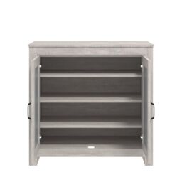 GFW Tiverton Shoe Cabinet in Grey - thumbnail 4