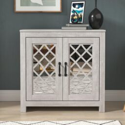 GFW Tiverton Shoe Cabinet in Grey - thumbnail 1