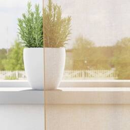 Berkfield Home Voile Curtains with Grommets 2 pcs Sand in Tan