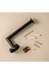 Cosmic Right Toilet Roll Holder, Chrome, Hidden Fixings, Start Collection in Grey - thumbnail 4