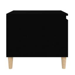 Berkfield Home Decorative Coffee Table Black 100x50x45 cm Engineered Wood - Size: 100 x 50 x 45 cm - thumbnail 7