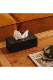 Cosmic Tissue Box Cover, Steel, Free-standing, Collection Architect S+ in White - thumbnail 5