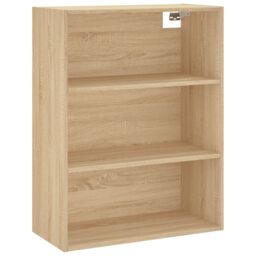 Berkfield Home Highboard Sonoma Oak 69.5x34x180 cm Engineered Wood in Brown - thumbnail 5