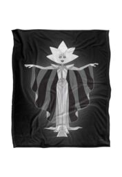 Cartoon Network Steven Universe White Diamond Dress Silky Touch Super Soft Throw Blanket 152 X 127 cm - thumbnail 1