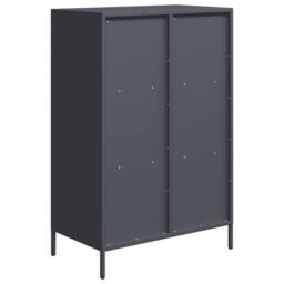 Berkfield Home Highboard¬†Anthracite 68x39x103.5 cm Steel in Dark Grey - thumbnail 7