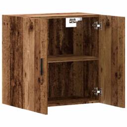 Berkfield Home Wall Cabinet Old Wood 60x31x60 cm Engineered Wood in Brown - Size: 60 x 31 x 60 cm - thumbnail 7