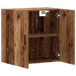 Berkfield Home Wall Cabinet Old Wood 60x31x60 cm Engineered Wood in Brown - Size: 60 x 31 x 60 cm - thumbnail 3