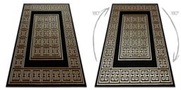 RugsX Allure Rug in Black - Size: 80 cm x 150 cm - thumbnail 4