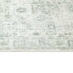 Marlow 160x230cm Non Slip Living Room Floor Rug Washable Carpet in Warm White - Size: 120 cm x 180 cm - thumbnail 5
