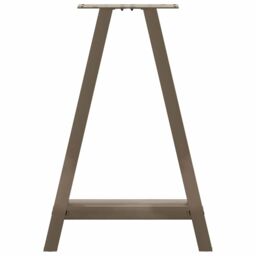 Berkfield Home Coffee Table Legs A-Shaped 2 pcs 50x(72-73) cm Steel in Black - thumbnail 5