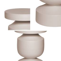 sweeek Metal side table in Cream - thumbnail 6
