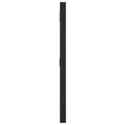 Berkfield Home Wall Mirror Black 30x30 cm Square Iron - thumbnail 4