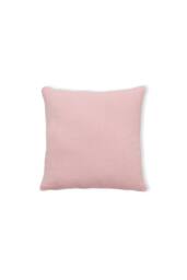 BHS Chenille Cushion in Pink - Size: 43 cm x 43 cm - thumbnail 2