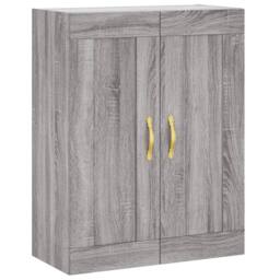 Berkfield Home Highboard Grey Sonoma 69.5x34x180 cm Engineered Wood - thumbnail 5