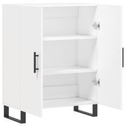 Berkfield Home Sideboard White 69.5x34x90 cm Engineered Wood - thumbnail 6