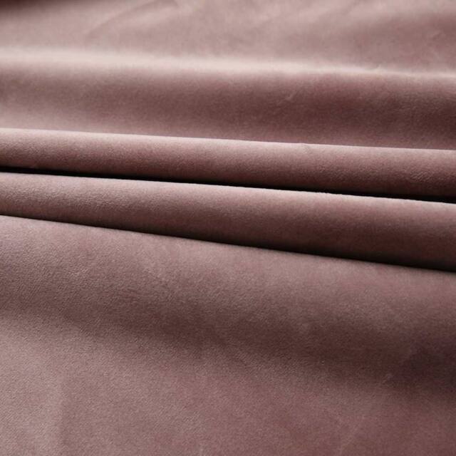 Berkfield Home Elegant Blackout Curtains 2pcs with Hooks Velvet Antique Pink 140 - image 1