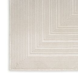 The Rug Shop UK Cream Modern Abstract Polyester Easy To Clean Latex Back Ivory Area Rug - Size: 240 cm x 300 cm - thumbnail 8