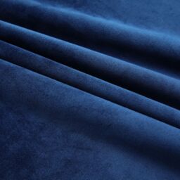 Berkfield Home Blackout Curtains 2 pcs with Hooks Velvet Dark Blue 140x225 cm - thumbnail 3
