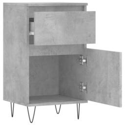 Berkfield Home Sideboard Concrete Grey 40x35x70 cm Engineered Wood - Size: 40 x 35 x 70 cm - thumbnail 6