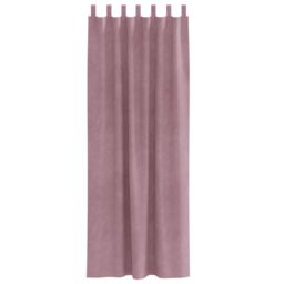 Berkfield Home Blackout Curtains with Hanging Loops 2 pcs Dark Pink Velvet - thumbnail 3