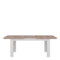 Wyld Haus Silkeborg Extending Dining Table Nelson & Snowy Oak in Natural - thumbnail 3