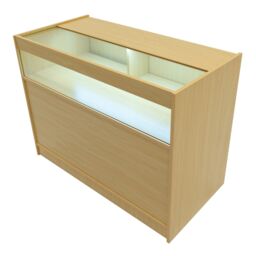 Monstershop Europa LED Shop Counter Set B1200, C1200, TB60 & LM60 - Maple in Beige - thumbnail 5