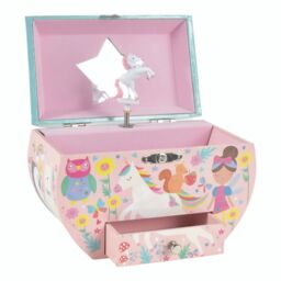 Floss & Rock Women's Childrens Rainbow Fairy Musical Jewellery Box in Pink - Size: 3+ Years - thumbnail 1
