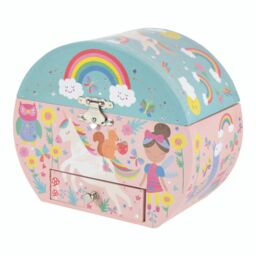 Floss & Rock Women's Childrens Rainbow Fairy Musical Jewellery Box in Pink - Size: 3+ Years - thumbnail 2
