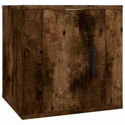 Berkfield Home 2 Piece TV Cabinet Set Smoked Oak Engineered Wood in Brown - thumbnail 6