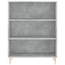 Berkfield Home Highboard Concrete Grey 69.5x34x180 cm Engineered Wood - thumbnail 8