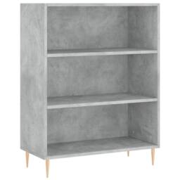 Berkfield Home Highboard Concrete Grey 69.5x34x180 cm Engineered Wood - thumbnail 7